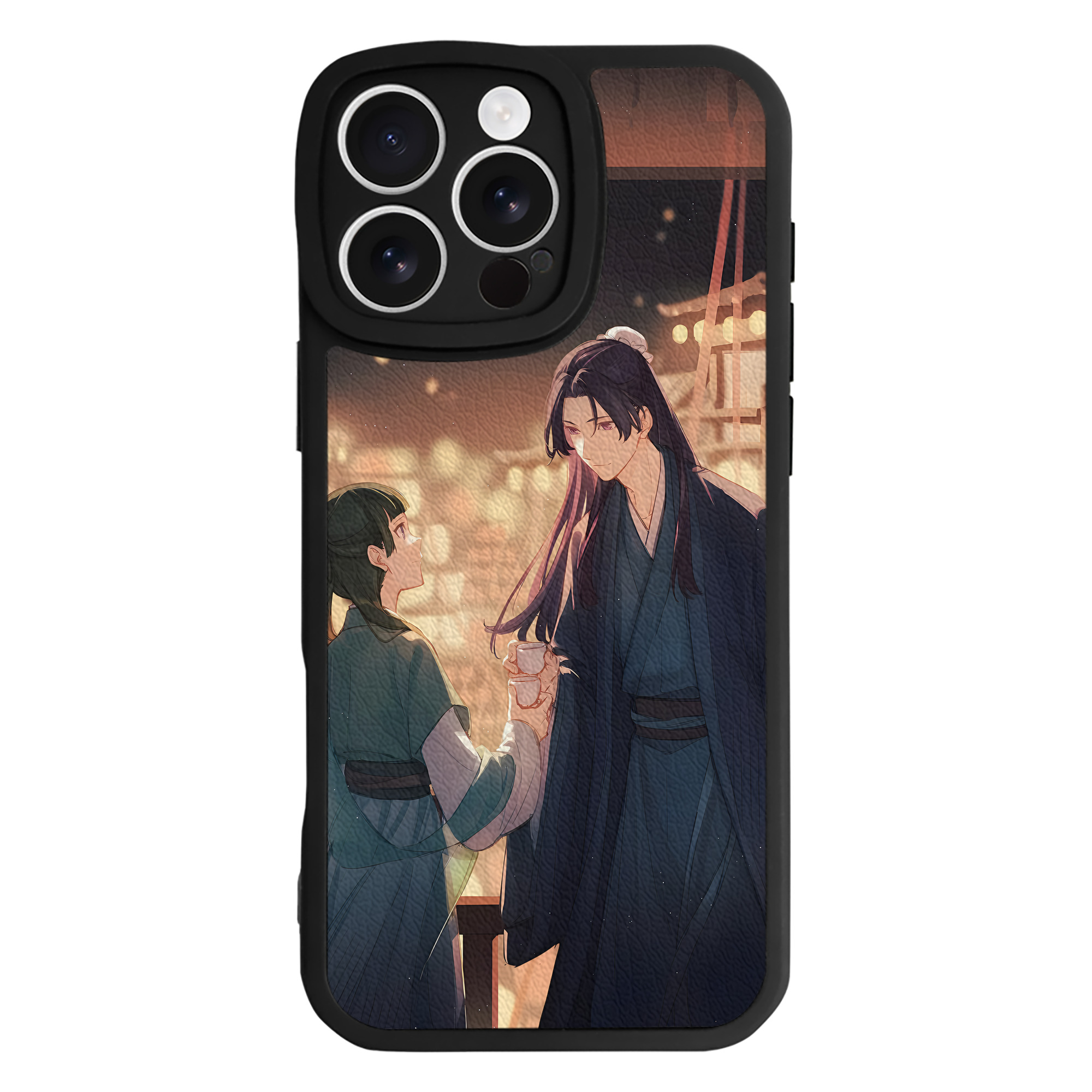 （画像用） 薬屋のひとりごと The Apothecary Diaries 【iPhone 16シリーズ対応】シリコンスマホケース（レザー調） 材質：シリコン